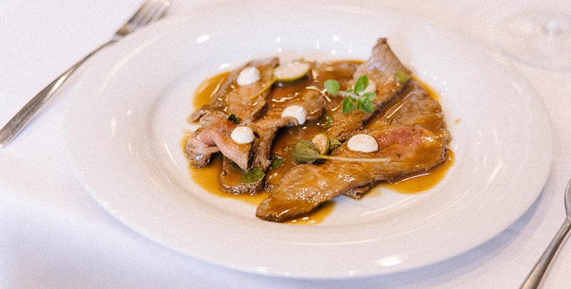 Sala allestita per banchetti e cerimonie al ristorante Dosa